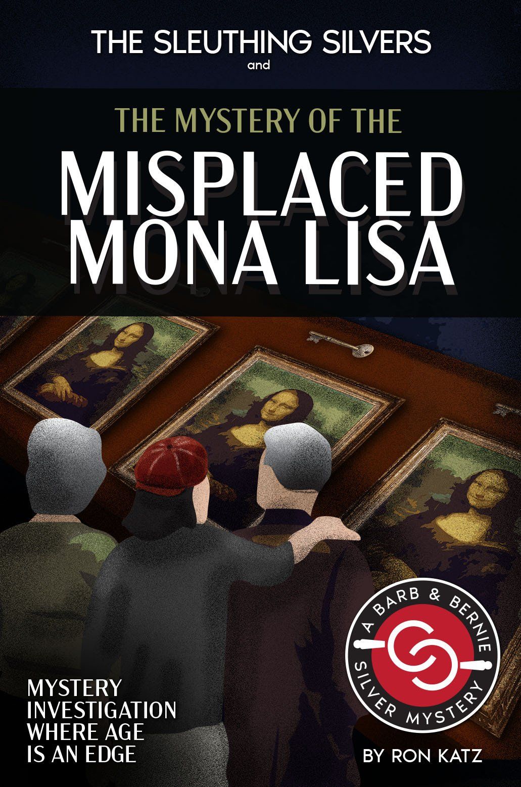 A book titled the mystery of the misplaced mona lisa