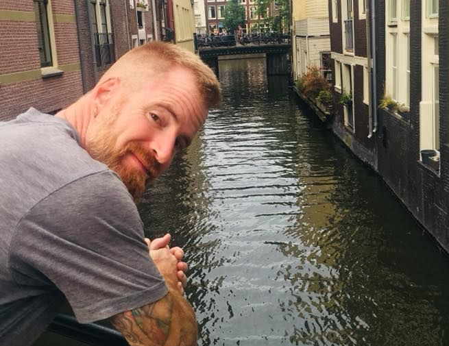 Steve from Earthquake Tech providing gas shutoff valve installation services in Portland