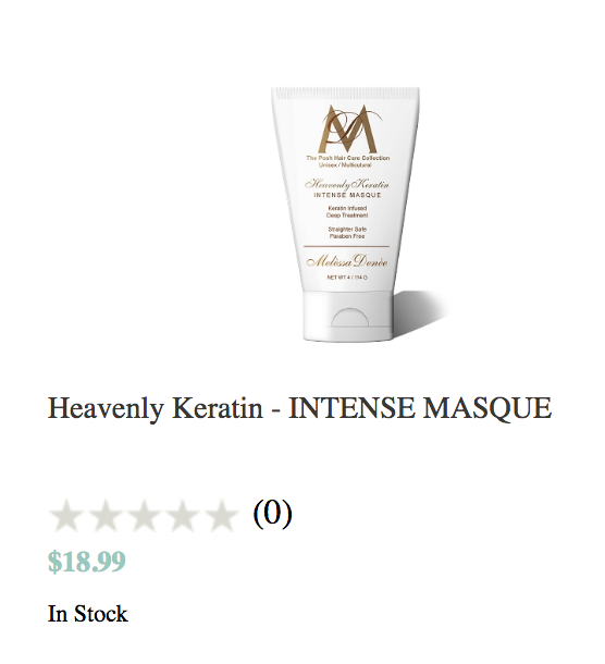 Masques, Leave Ins, and Styling Aids