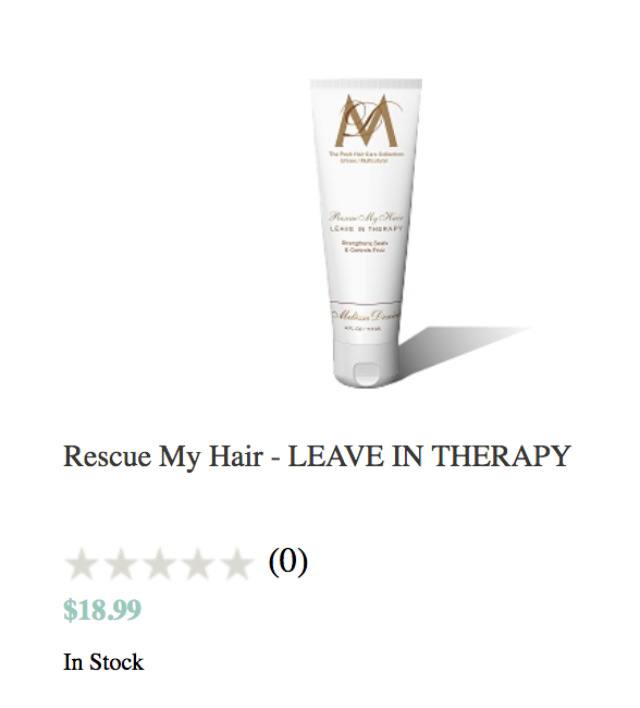 Masques, Leave Ins, and Styling Aids