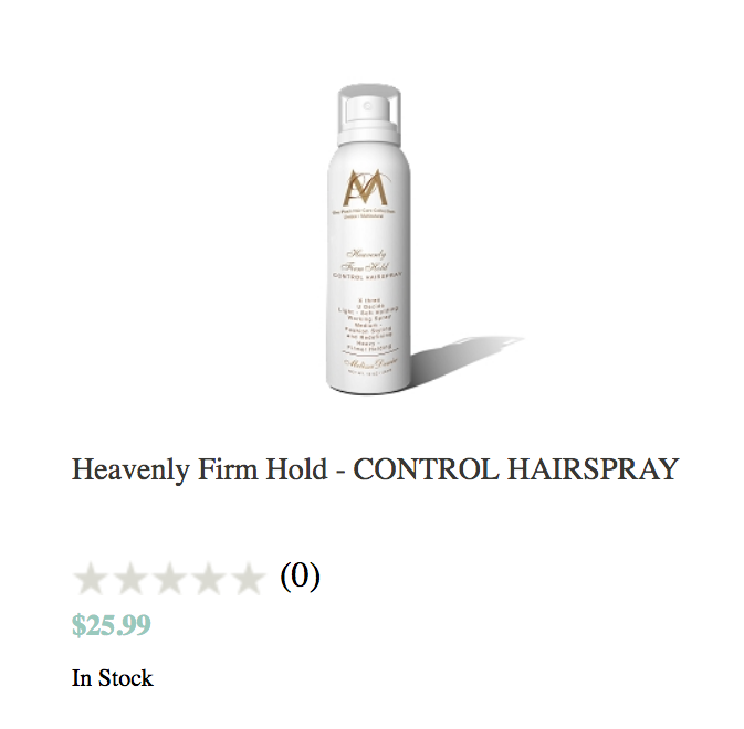 Masques, Leave Ins, and Styling Aids