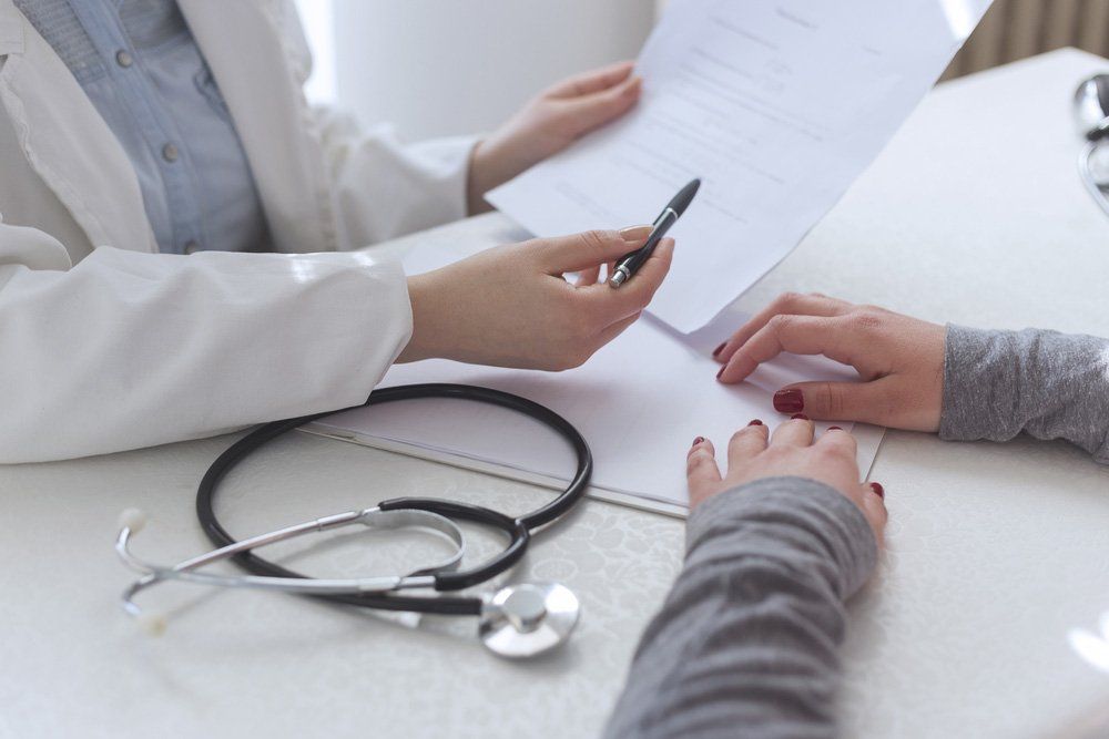 Doctor And Patient Are Discussing About Diagnosis — Deception Bay Doctors In Deception Bay, QLD