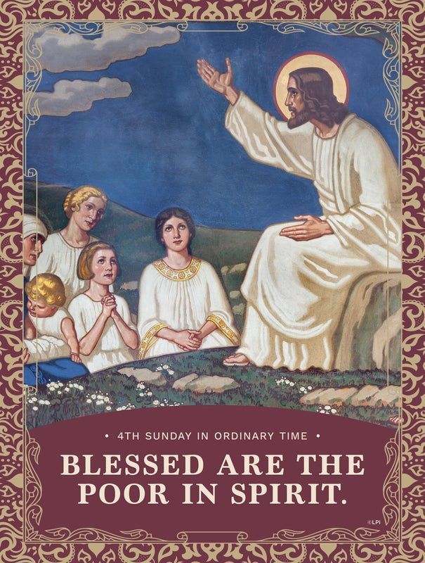 Jesus teaches followers,