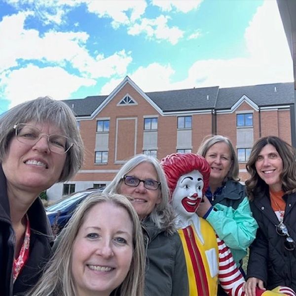 LPi employees at the Ronald McDonald house.