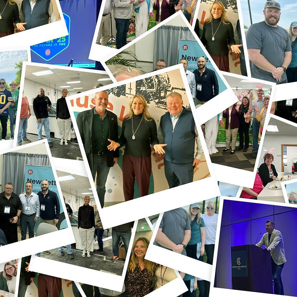 Collage of LPi employees