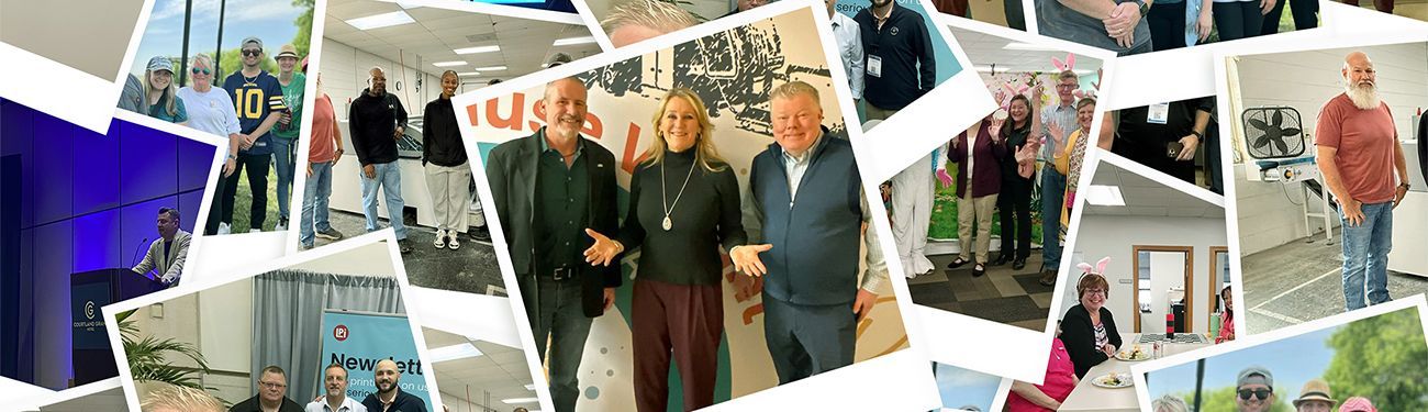 Collage of LPi employees
