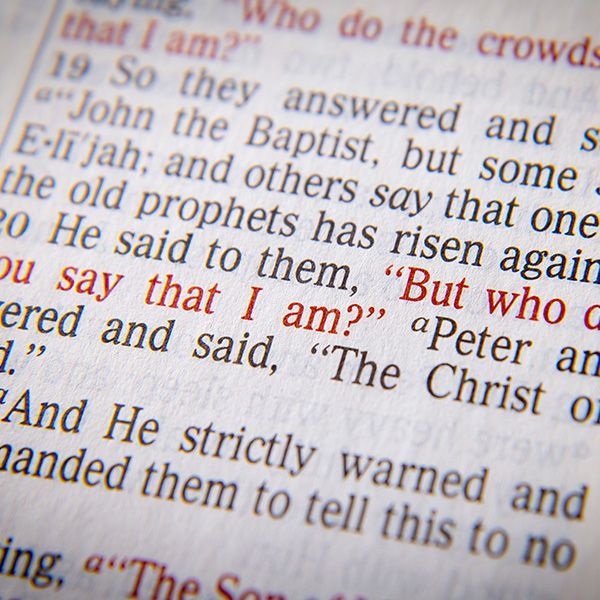 Photo of words in the Bible,