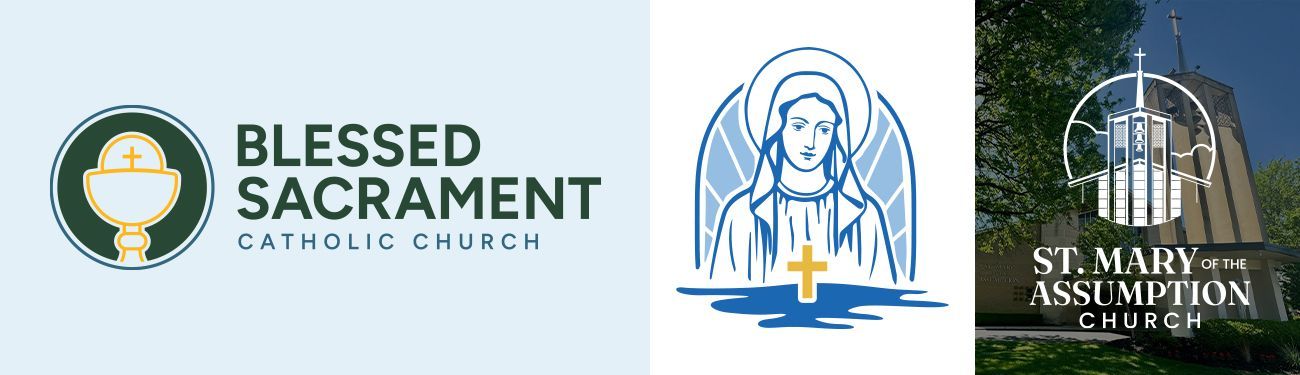 Three logos for Parish's with distinctly different styles.