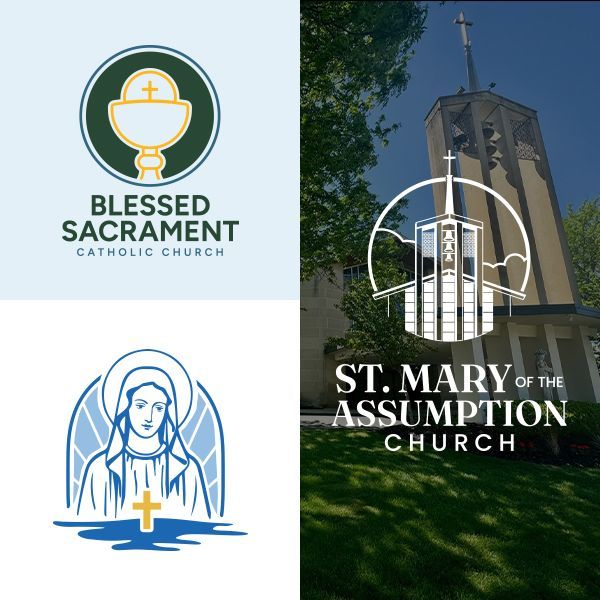 Three logos for Parish's with distinctly different styles.