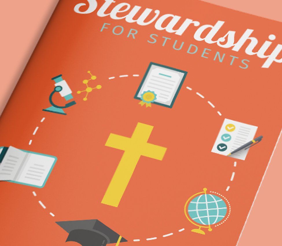 A red cover with the title How to Create a Culture of Stewardship for Students.