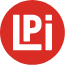 The letters LPi in a red circle.