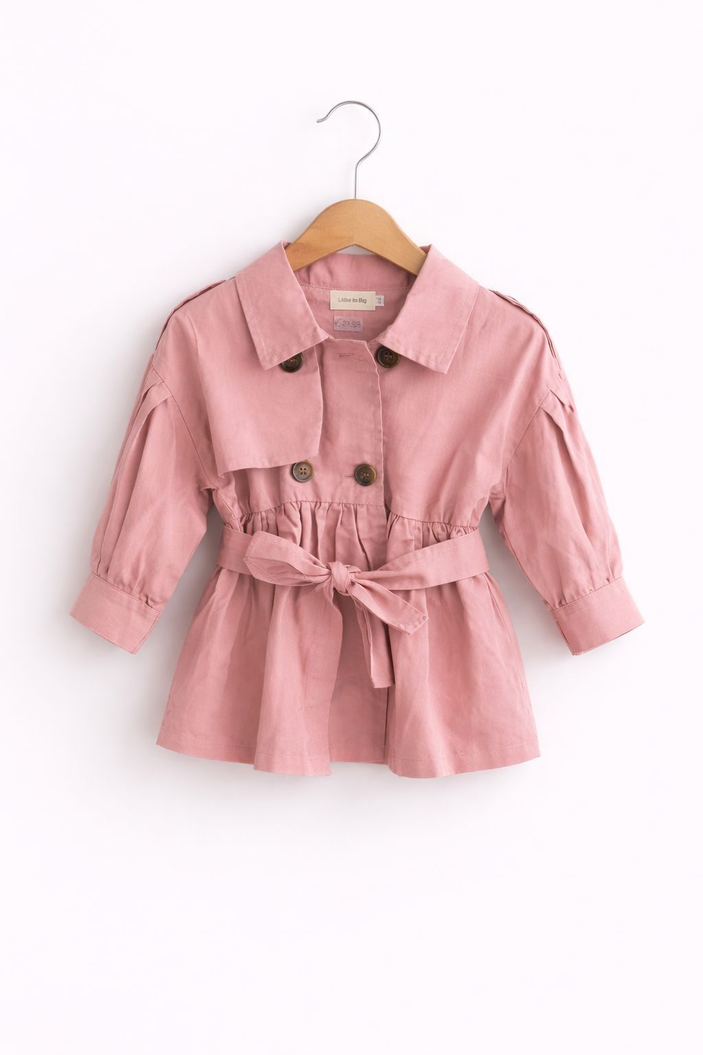 Oud Roze Trench Jasje