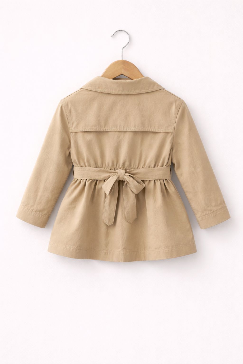 Beige Kinder Trenchcoat – Stijlvolle Jas voor Meisjes