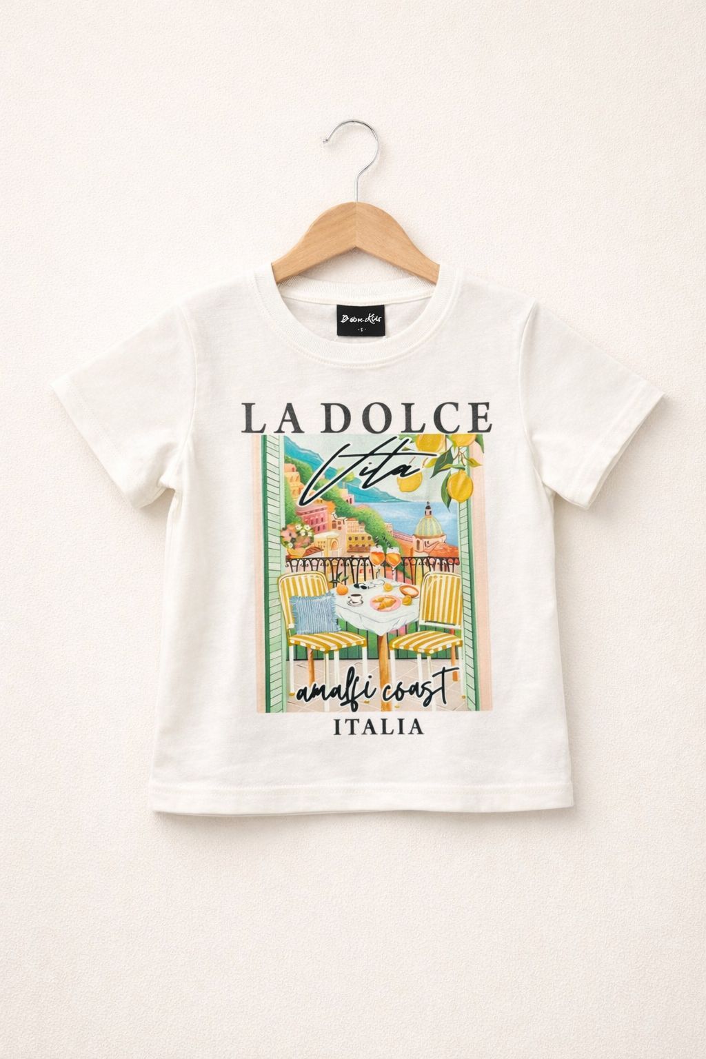 La Dolce Vita Kinder T-shirt – Amalfi Coast