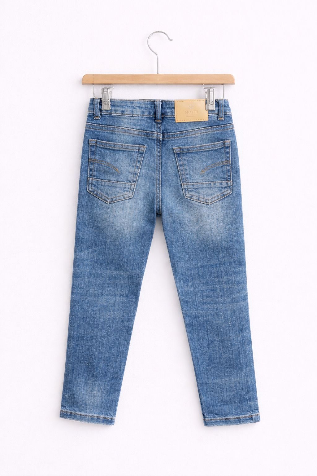 Kinder Jeans Blauw – Stoere Denim Broek met Stretch – Comfortabele Jongens Spijkerbroek