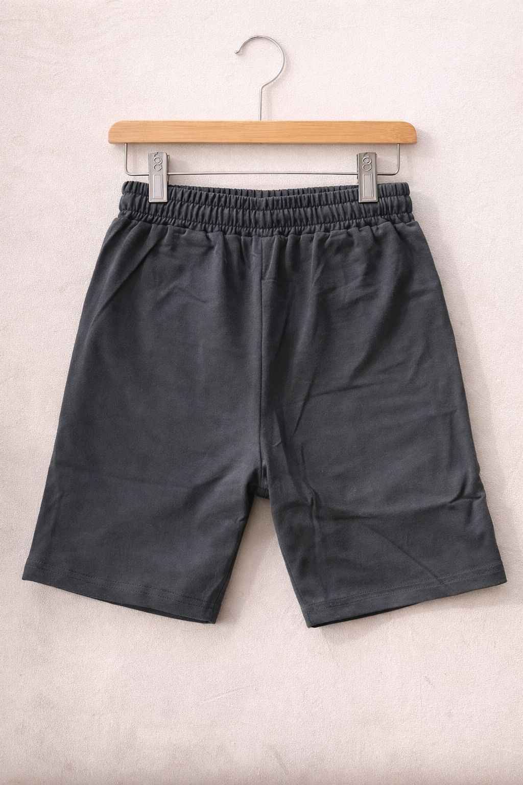 Kinder Short Zwart – Comfortabele Jogging Short met Elastische Taille – Sportieve Jongens Short