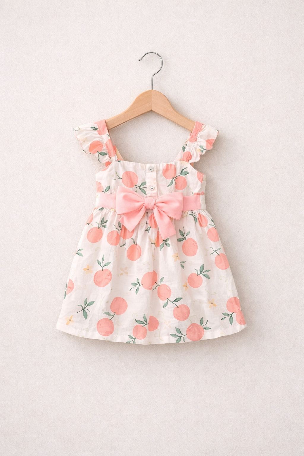 Pink Apple dress met hoedje