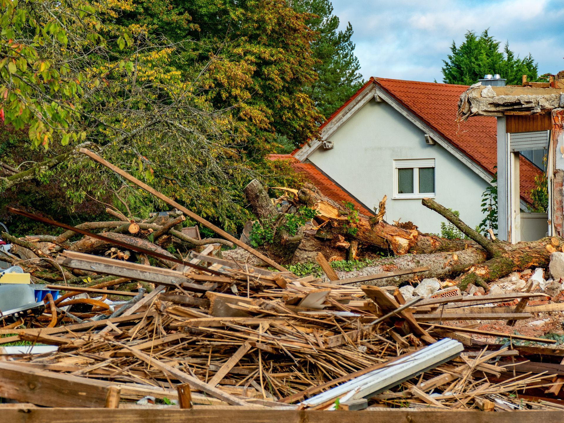 residential demo in Hill Country, Texas