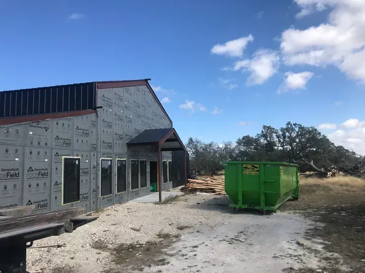 Dumpster Rental for New Construction
