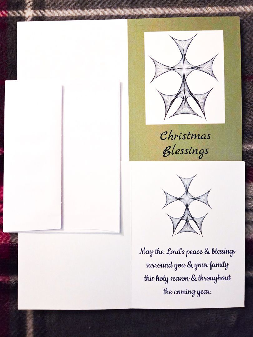 Fleetis Originals Greeting Card set featuring  "Peace" original artwork