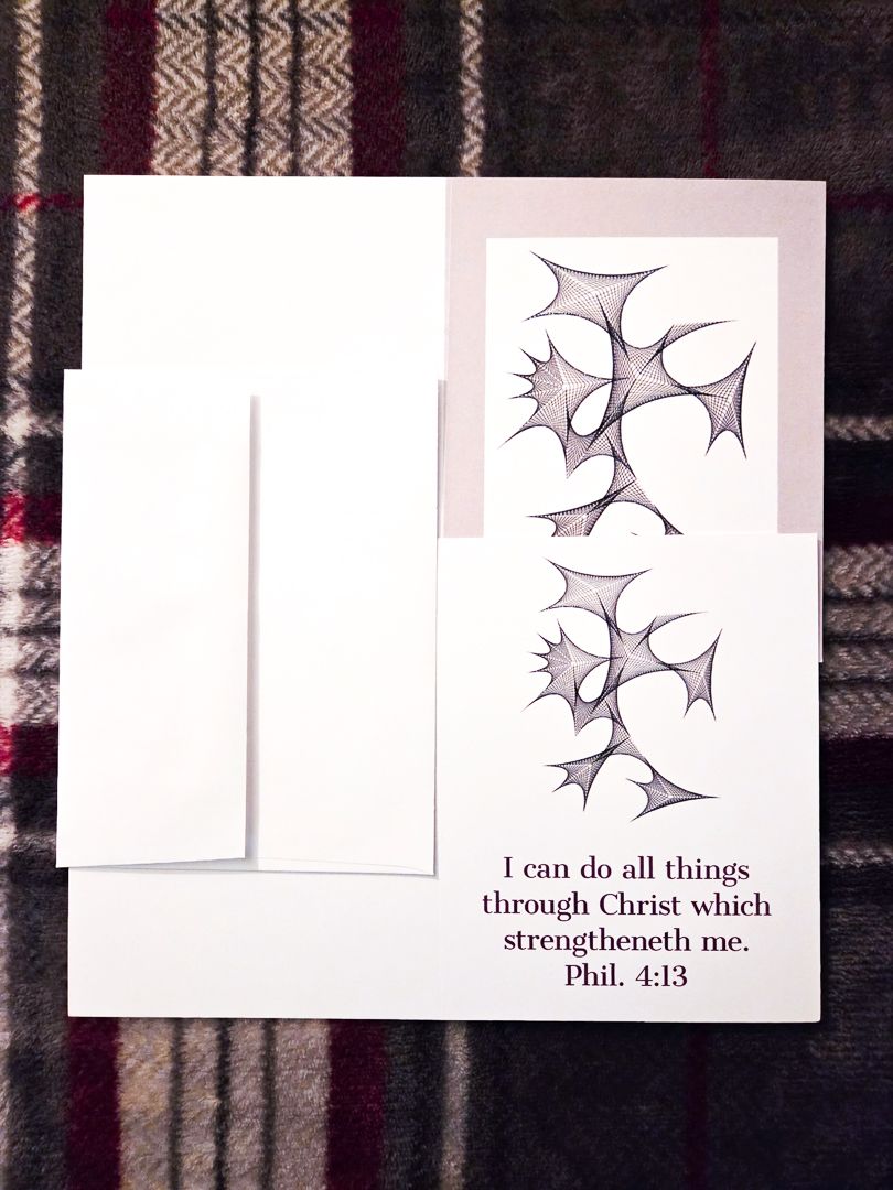 Fleetis Originals Greeting Card set featuring  "Scorpion Man" original artwork