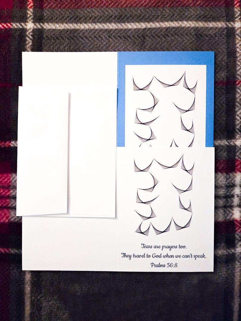 Fleetis Originals Greeting Card set featuring  "Untitled" original artwork