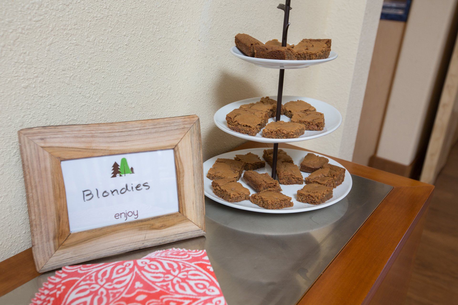 Bell In The Woods Bed & Breakfast afternoon treats. House-made blodies.