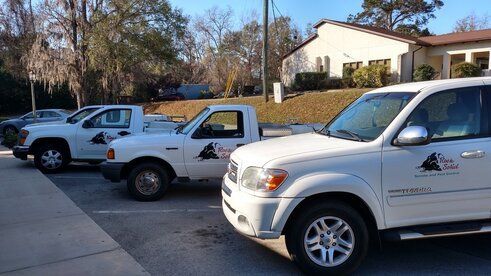 Pest Control Vans — Tallahassee, FL — Rock Solid Termite and Pest Control