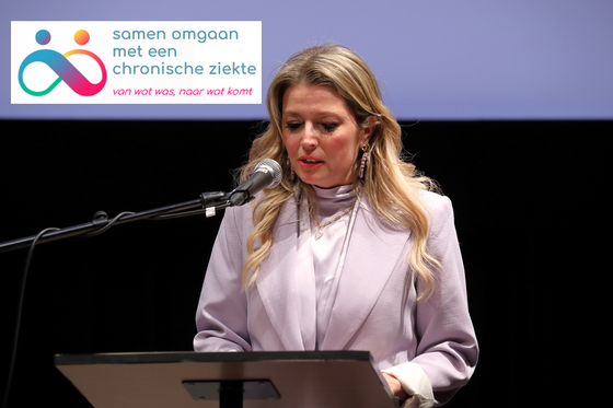 Miranda Kleemans tijdens de kennisavond Miranda Kleemans tijdens de kennisavond