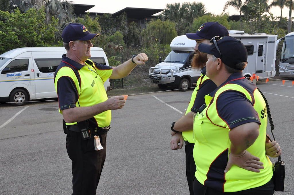 security service in an event