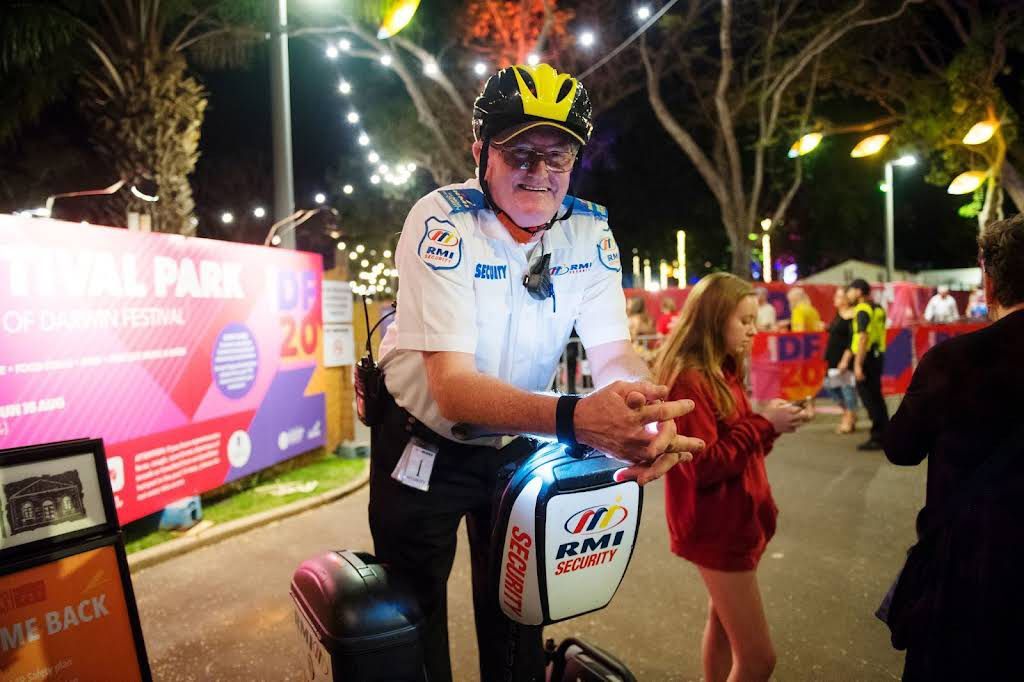Security Guard in An Event