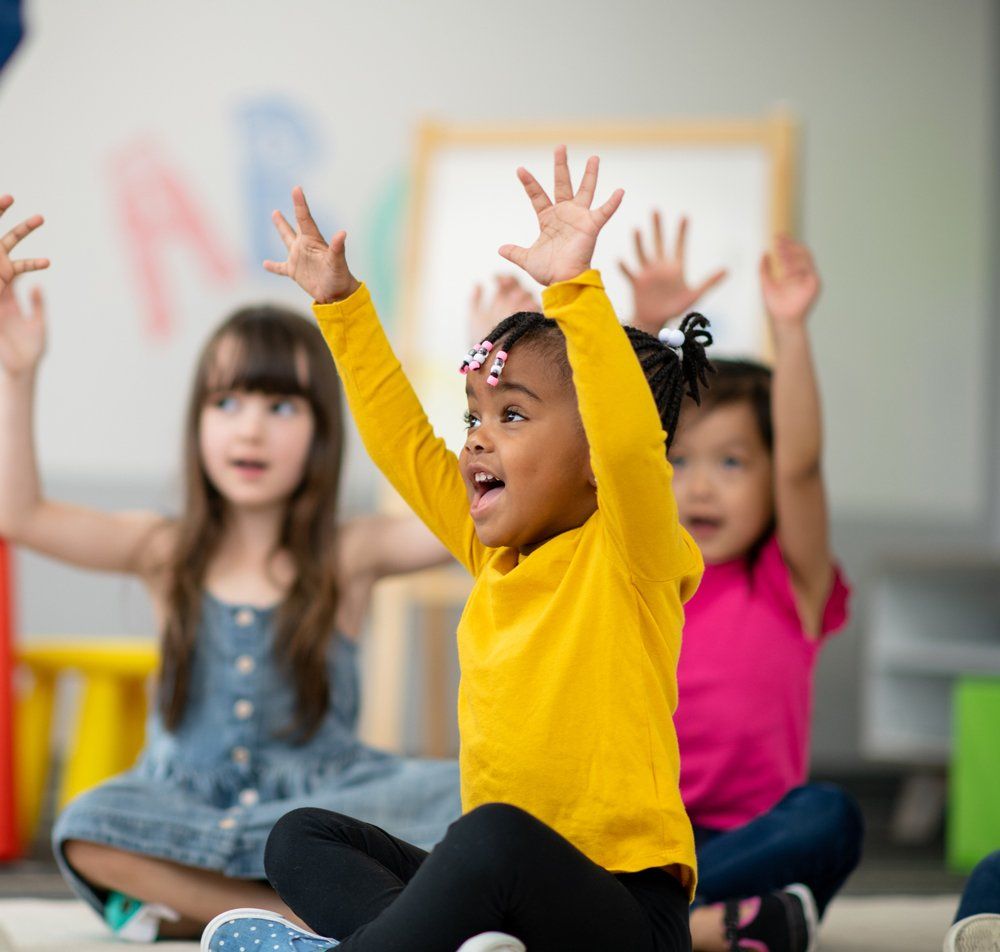 Little Girls Listening To Teacher — Cheyenne, WY — I Am A Promise Daycare