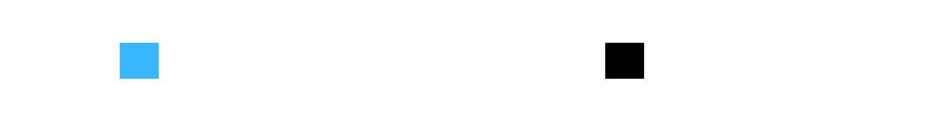 A blue , orange , and black line on a white background.