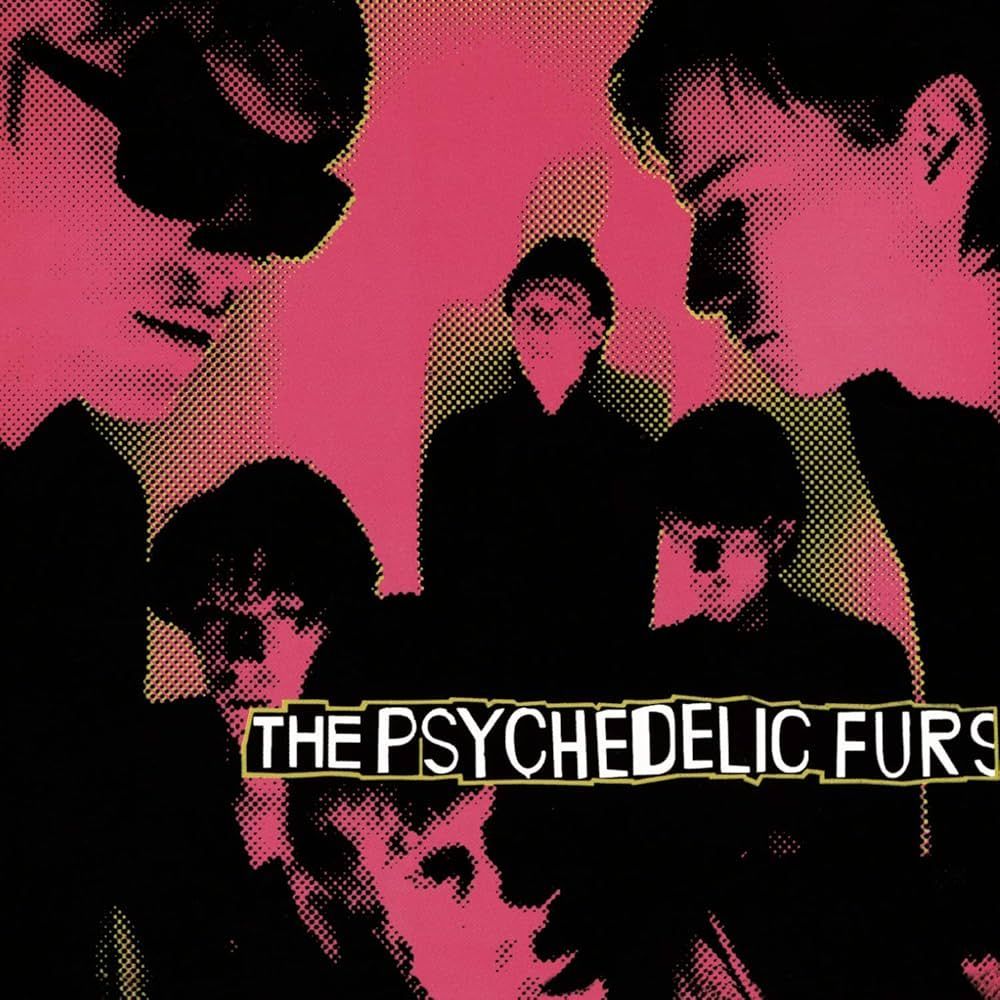 The psychedelic furs album cover with a pink background