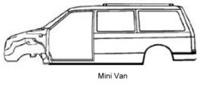 Car Part — Mini Van Cut Sheet in Caldwell, ID