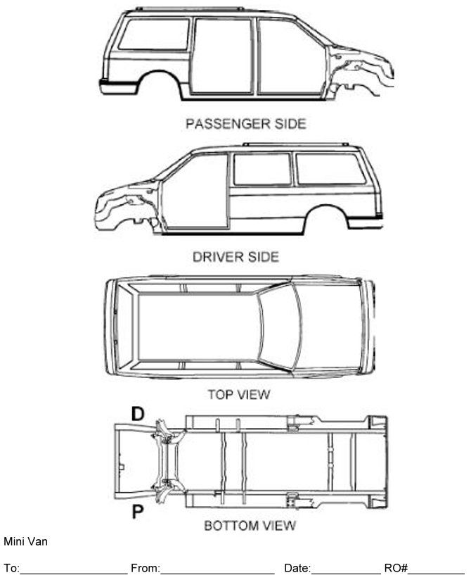 Cut Sheet for Mini Van — All Parts Brokers — Caldwell, ID