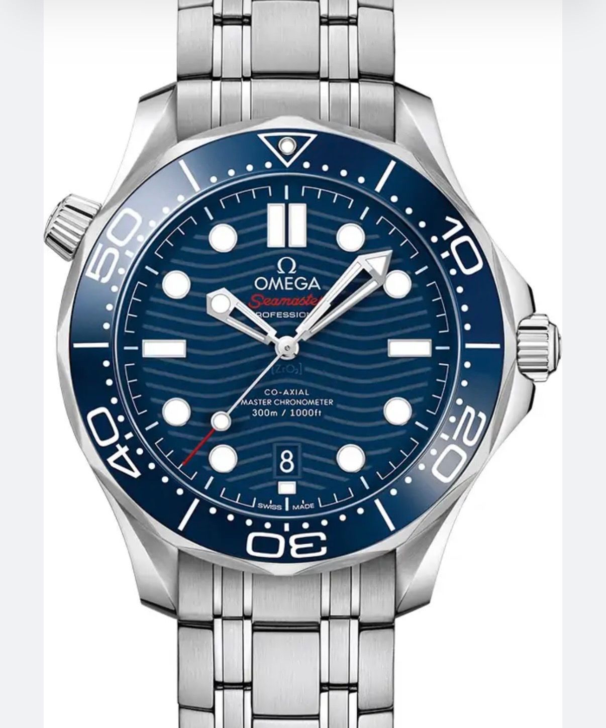 Omega Seamaster Professional 42mm Automatic Co-Axial Movement.