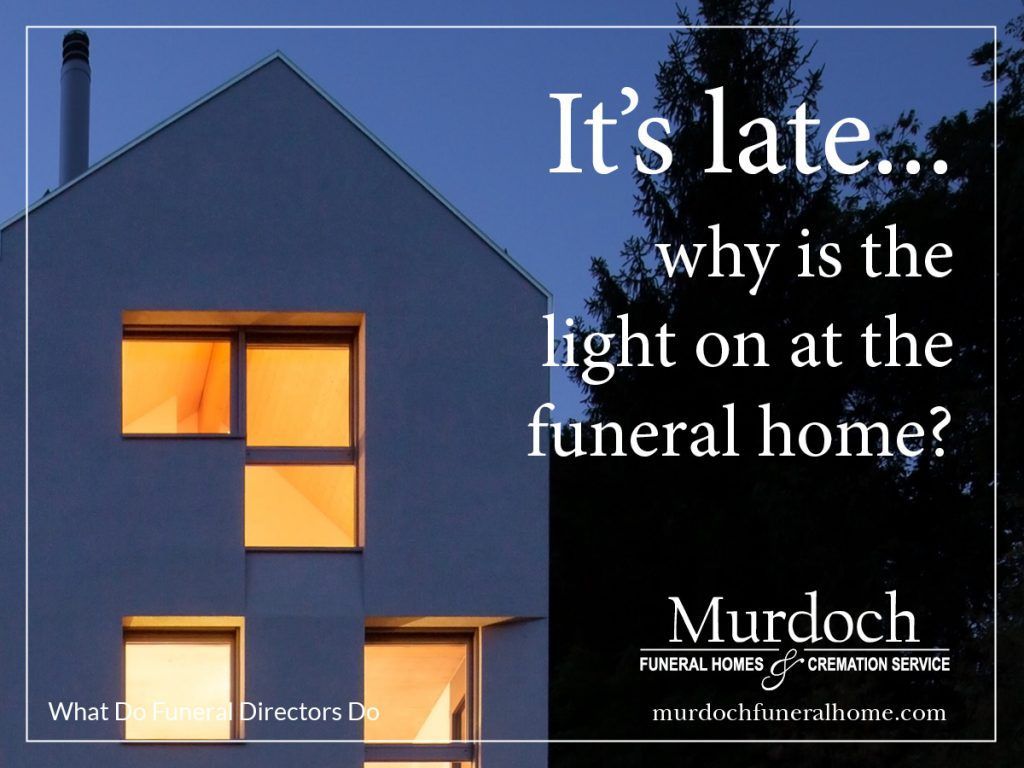 What Do Funeral Directors Do?