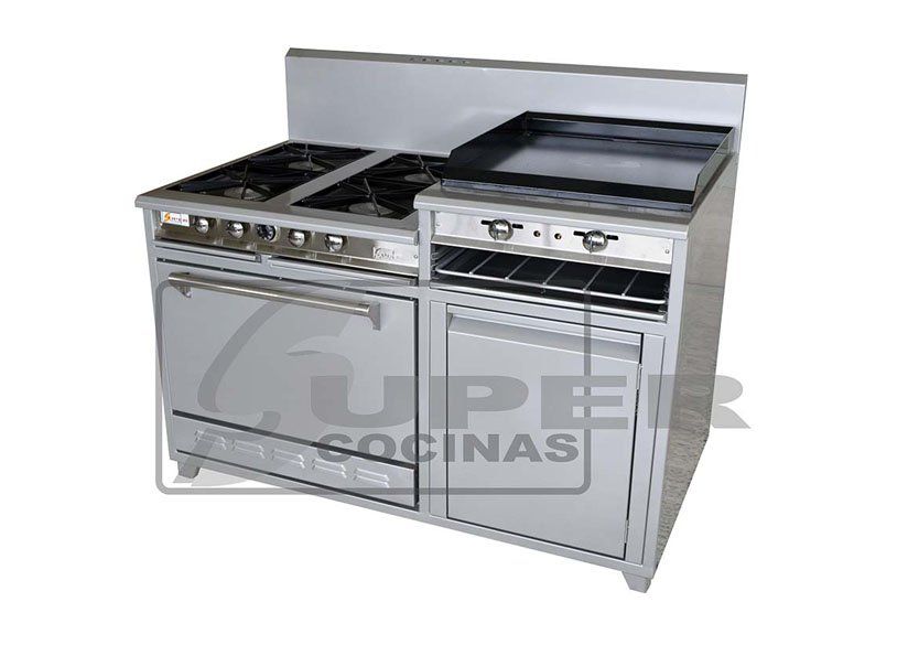 Súper Cocinas - fabricación de estufa industrial
