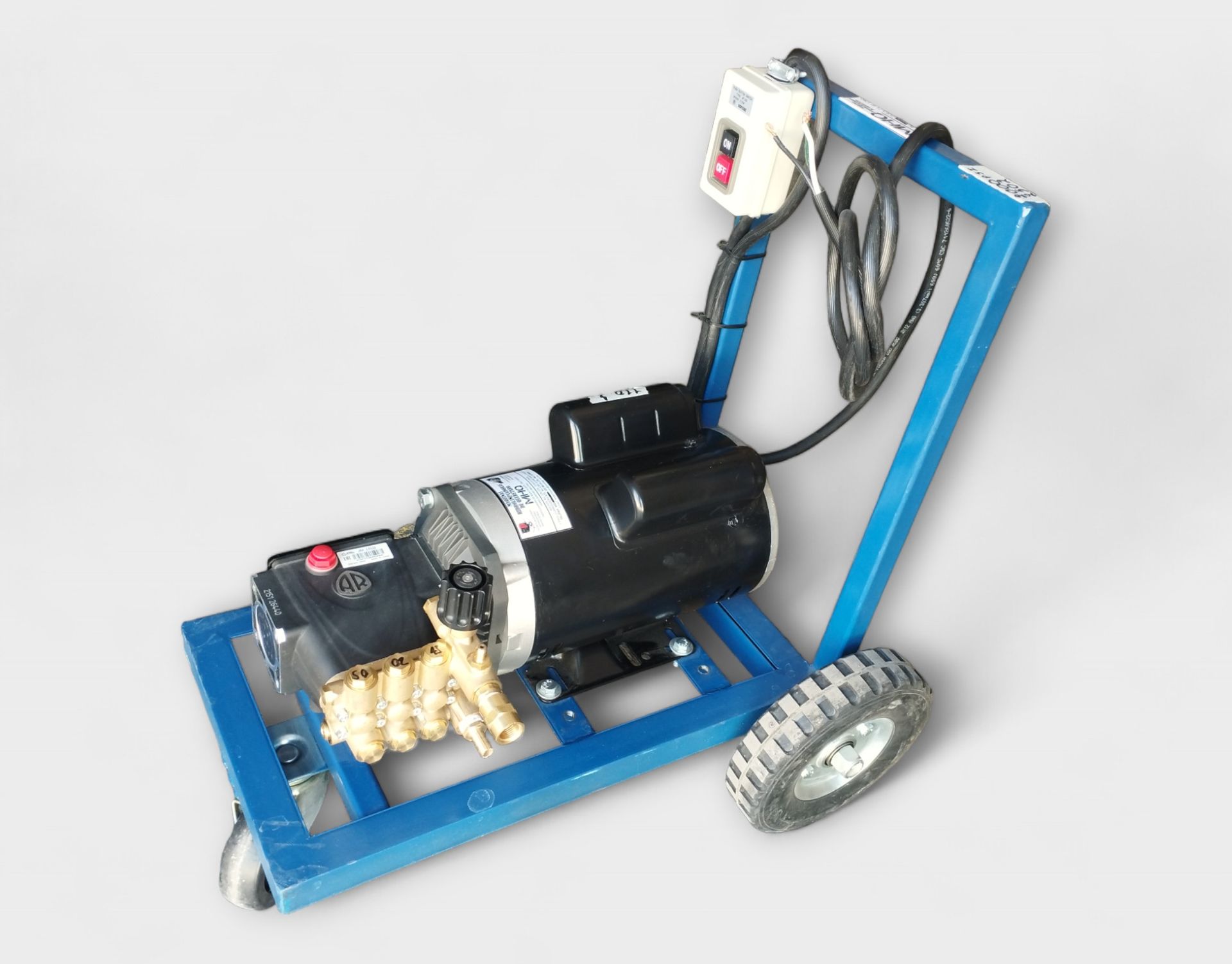 HIDROLAVADORA 2HP ELECTRICA MONOFASICA ALTA PRESIÓN, AGUA FRÍA