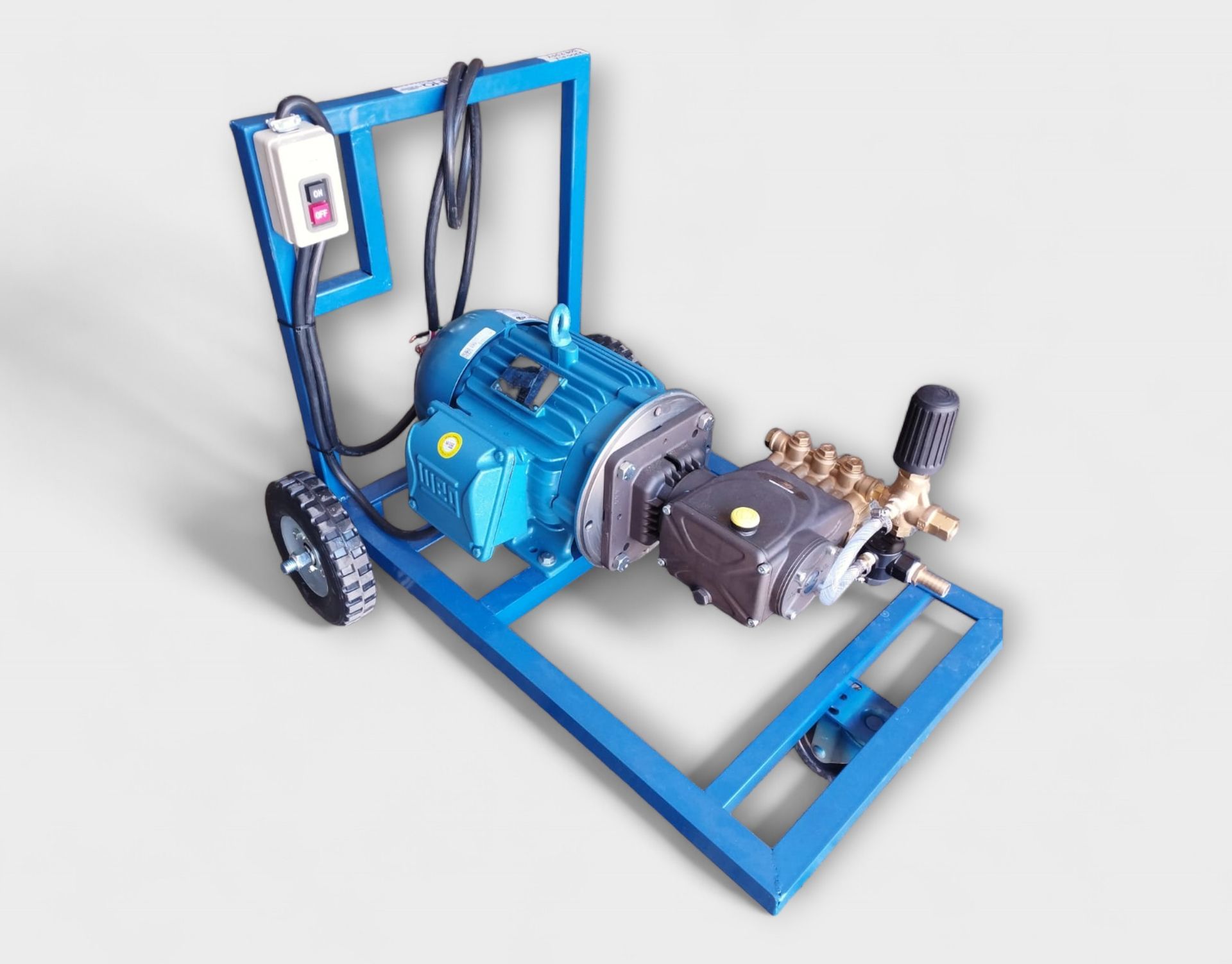 HIDROLAVADORA 5HP ELECTRICA TRIFASICA ALTA PRESIÓN, AGUA FRÍA