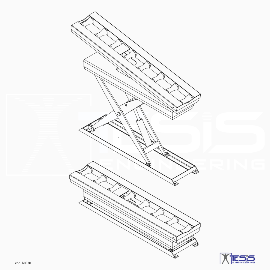 Tilting lift tables, lift and tilt table, roller conveyor lift table