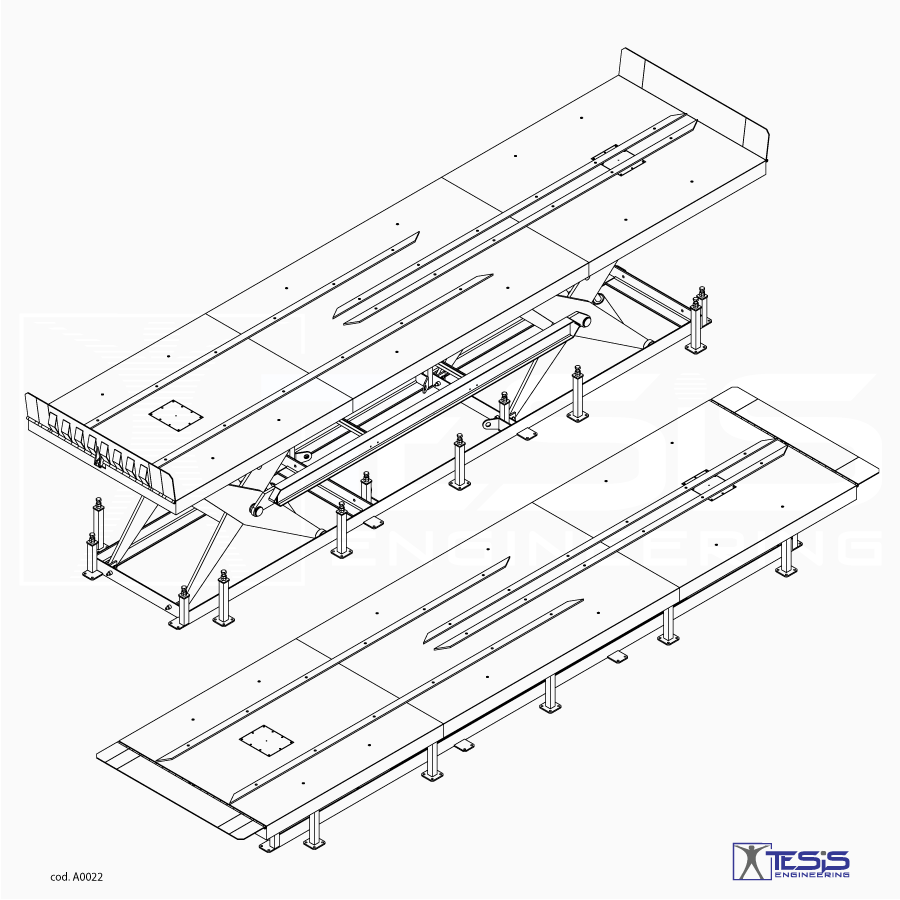 Loading dock lift,  heavy duty dock lift table, heavy duty tandem lift table, loading lifting table