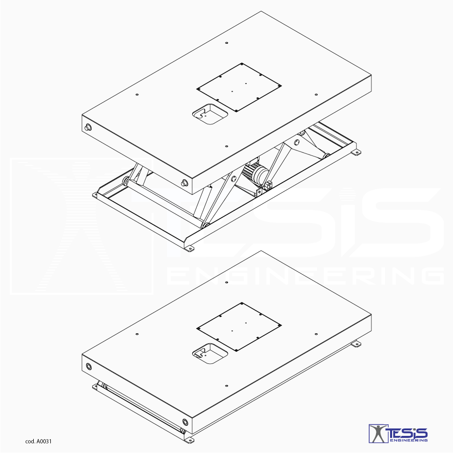 lifting table, lifting platform, hydraulic lift table