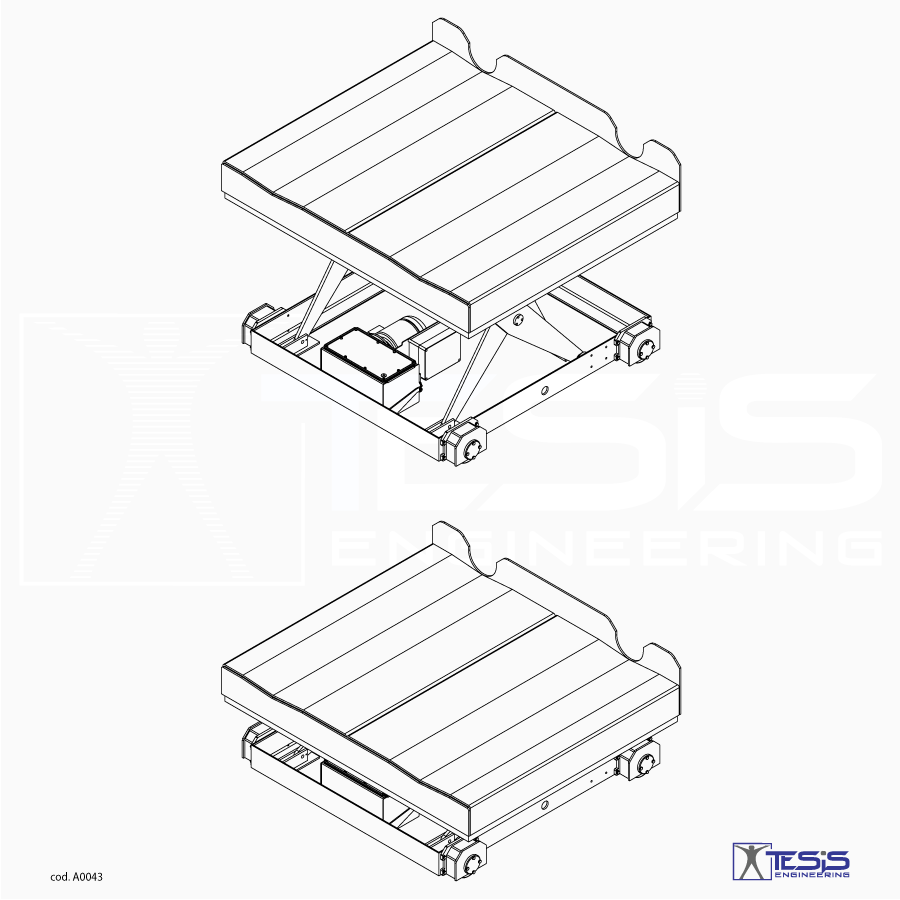 Portable lift table