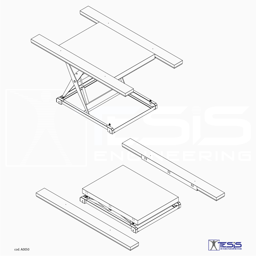 portable lift table, mobile lifting platform
