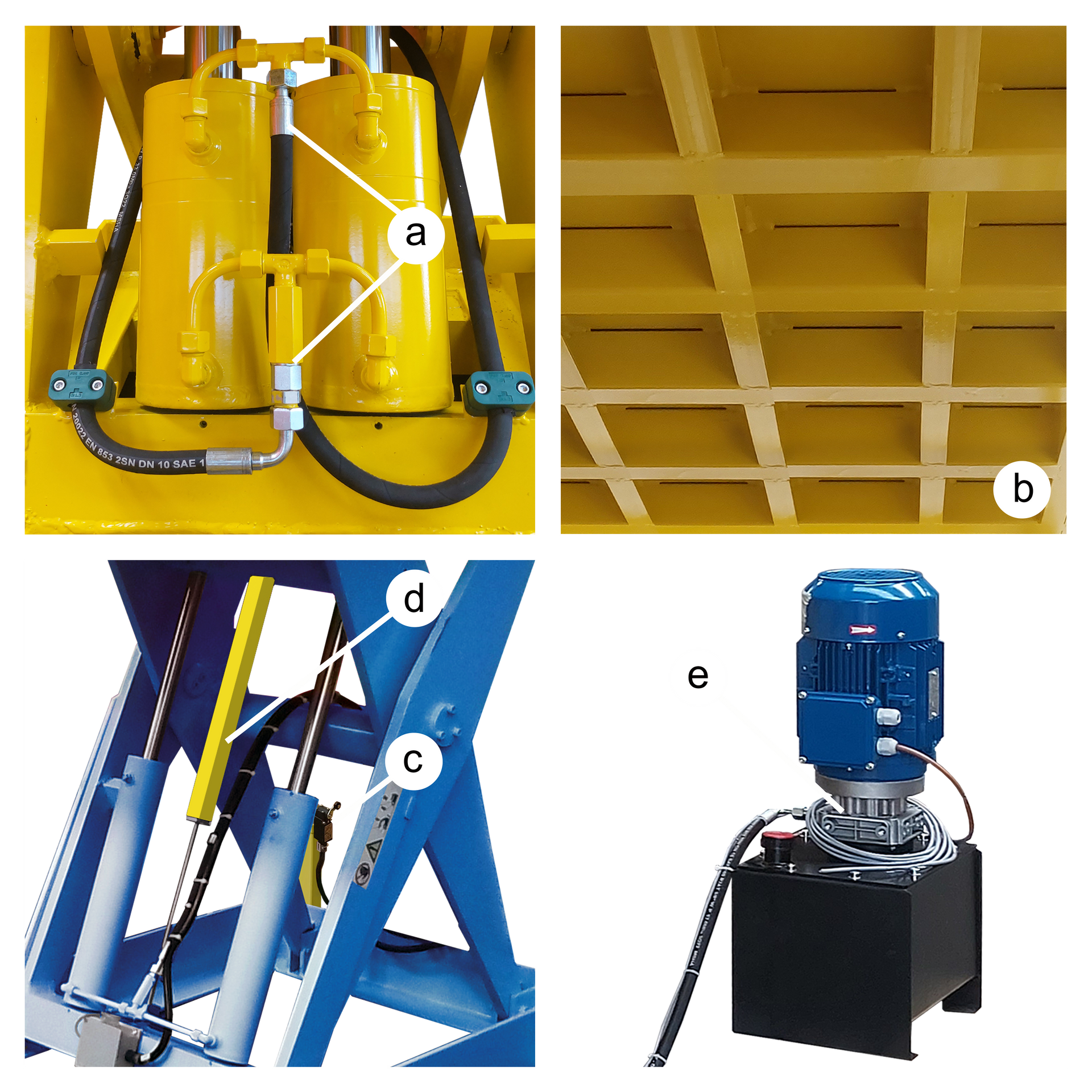 Lift table configuration options