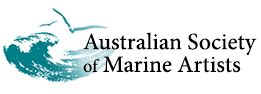 Australian Society of marine artists logo