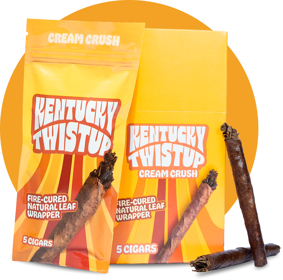 Two bags of kentucky twistup cream crush cigars