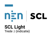 Een blauw-wit logo voor tuv nord nederland bv